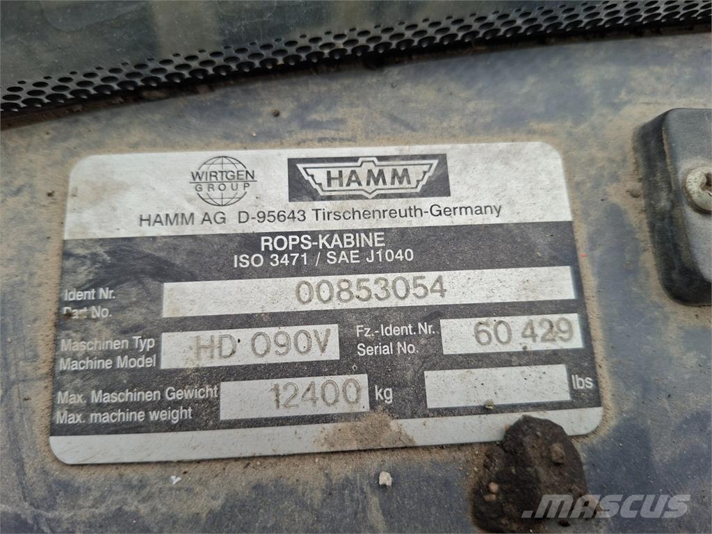 Hamm HD 90 Stavebnictví - ostatní