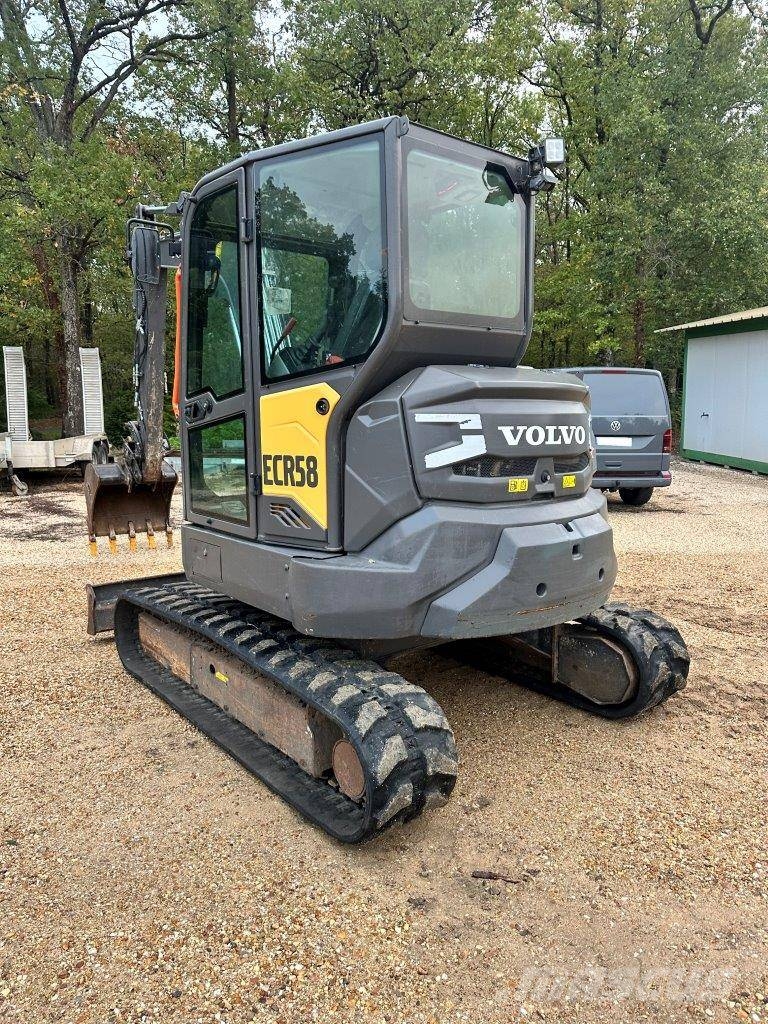 Volvo ECR 58 F 小型挖土機/掘鑿機<7t(小型挖掘機)
