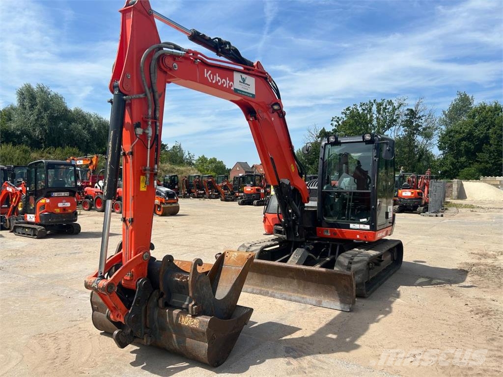 Kubota Kx080-4A2 (7264) Midigraafmachines 7t - 12t