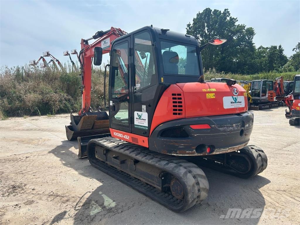 Kubota Kx080-4A2 (7264) Midigraafmachines 7t - 12t