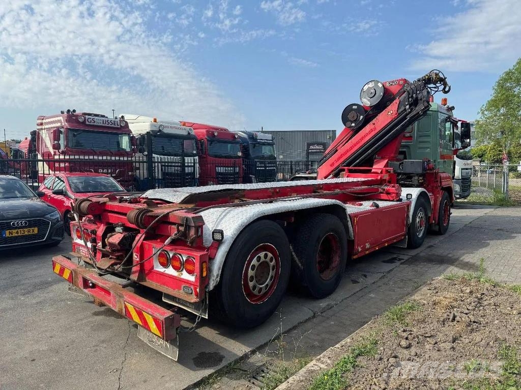 MAN TGS 35.480 8X4 HMF 2420 K5 + HMF ABLE + REMOTE CON Univerzálne terénne žeriavy