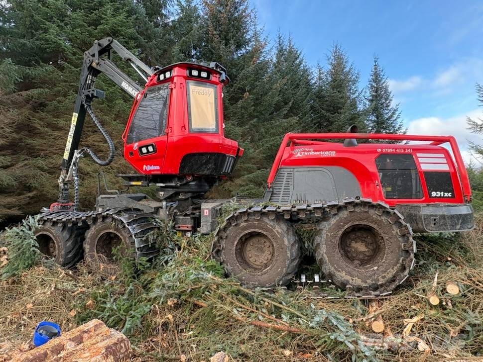 Komatsu 931 XC Hogstmaskiner