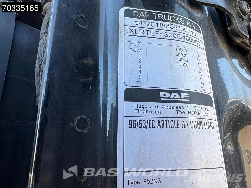 DAF XG 480 4X2 Retarder 2xTanks ACC Τράκτορες