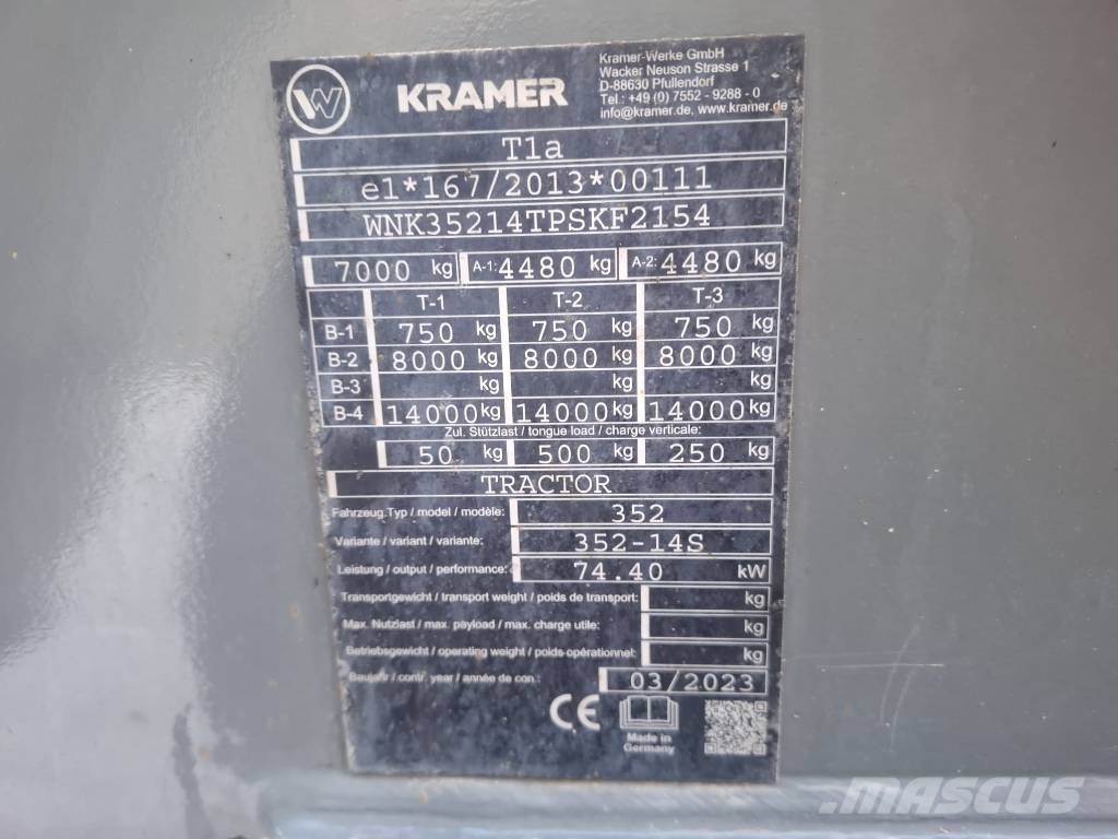 Kramer 8115 Arctic Power + Hjullastare