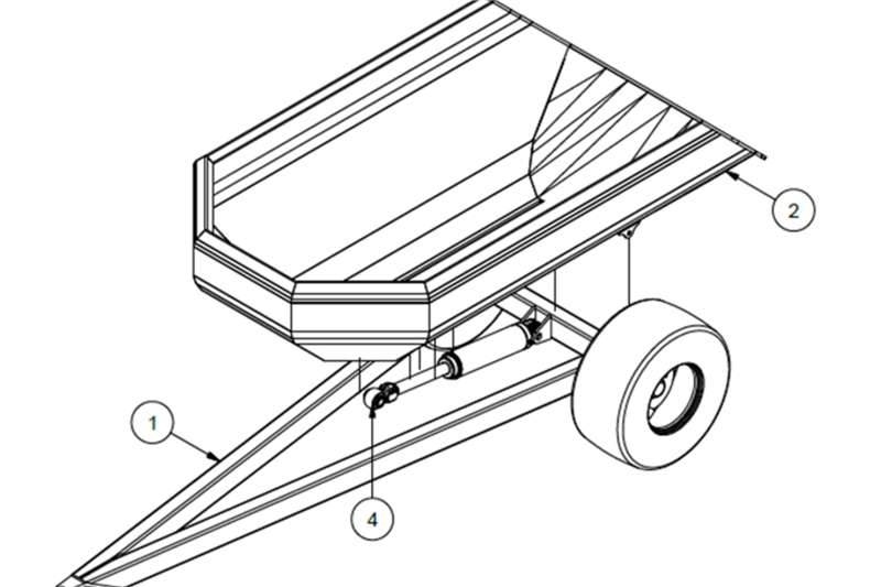 Agrico 6.3 t Tipper Trailer 其他货车