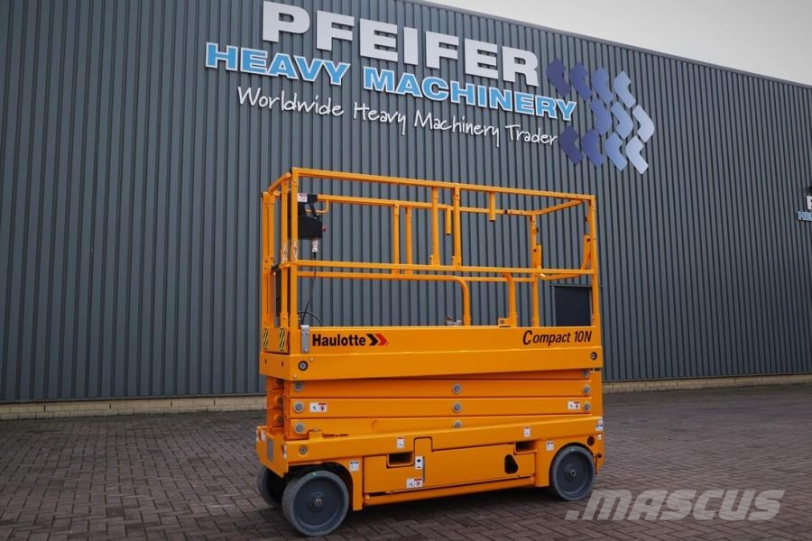 Haulotte Compact 10N Valid Inspection, *Guarantee! 10m Work Saxliftar