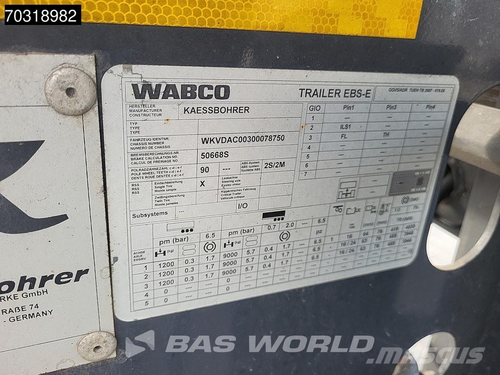 Kässbohrer CS 40ft Containerchassis
