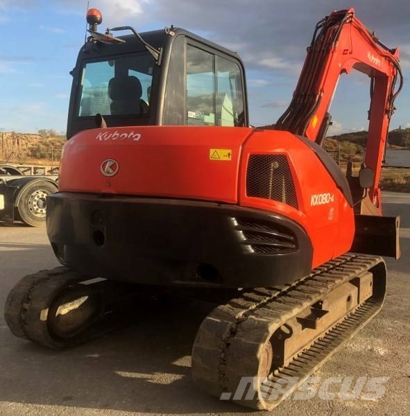 Kubota KX 080-4 中型挖掘机