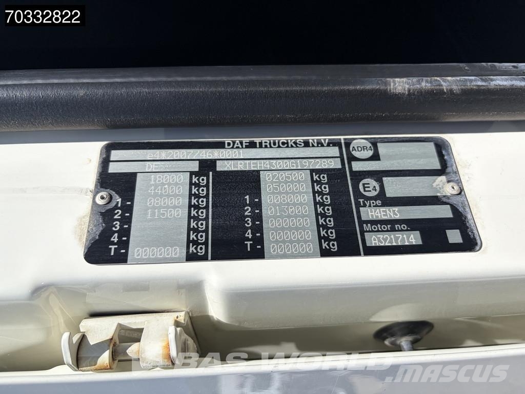 DAF XF 430 4X2 MX13! SSC Retarder Hydraulic ACC Navi 트랙터 유닛