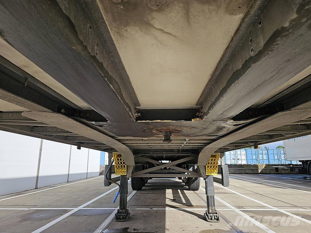 Schmitz Cargobull SCB*S3B ALCOA'S LIFT AXLE LIKE NEW Lettisolert skaptrailer