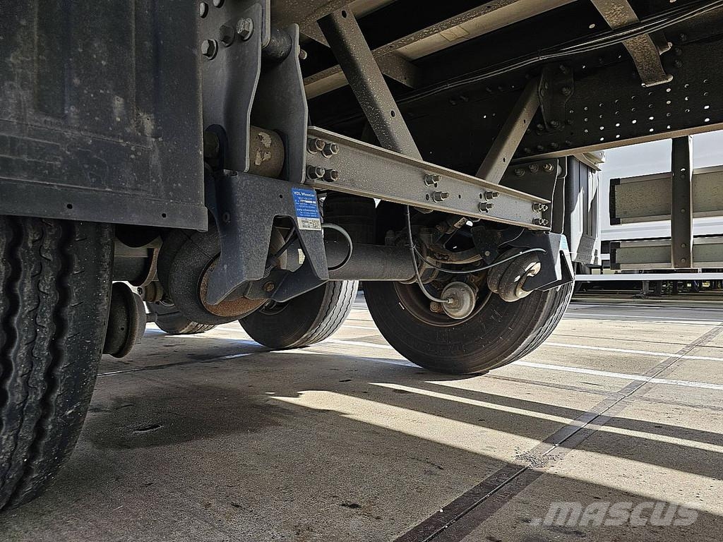 Schmitz Cargobull SCB*S3B ALCOA'S LIFT AXLE LIKE NEW Lettisolert skaptrailer