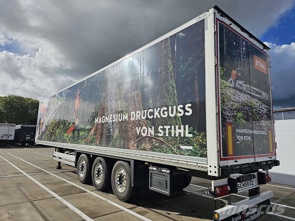 Schmitz Cargobull SCB*S3B ALCOA'S LIFT AXLE LIKE NEW Lettisolert skaptrailer