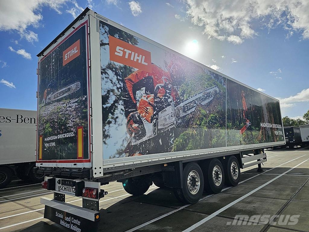 Schmitz Cargobull SCB*S3B ALCOA'S LIFT AXLE LIKE NEW Lettisolert skaptrailer