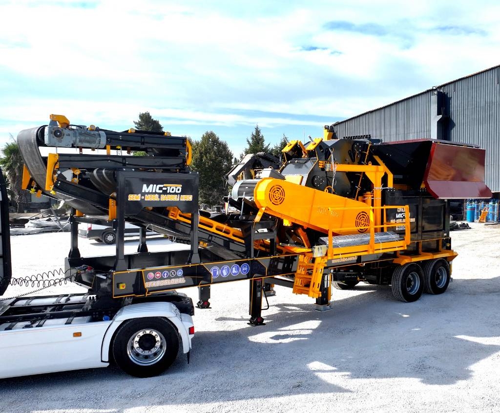 Fabo MIC 100 CONCASSEUR À PERCUSSION SEMI-MOBILE STOCK Κινητοί σπαστήρες
