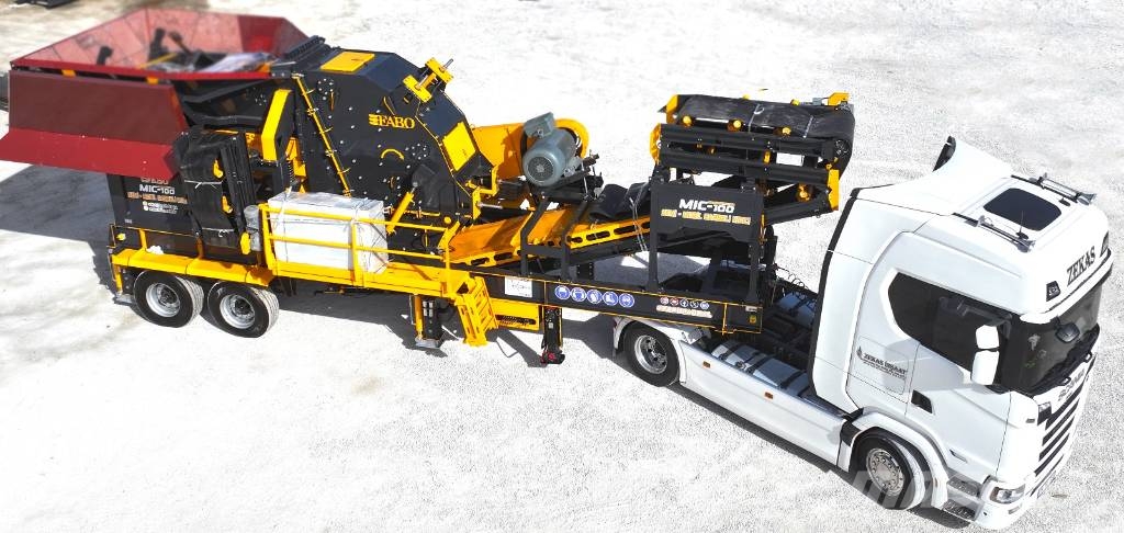 Fabo MIC 100 CONCASSEUR À PERCUSSION SEMI-MOBILE STOCK Κινητοί σπαστήρες