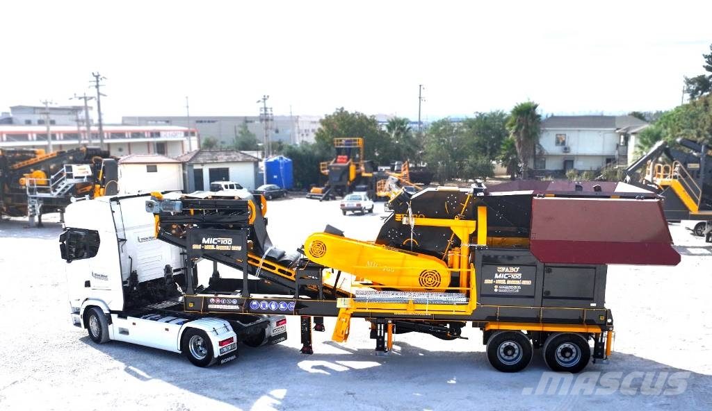 Fabo MIC 100 CONCASSEUR À PERCUSSION SEMI-MOBILE STOCK Κινητοί σπαστήρες