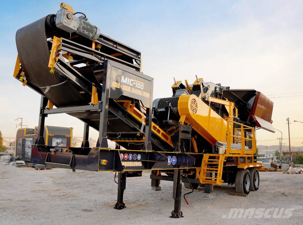 Fabo MIC 100 CONCASSEUR À PERCUSSION SEMI-MOBILE STOCK Κινητοί σπαστήρες