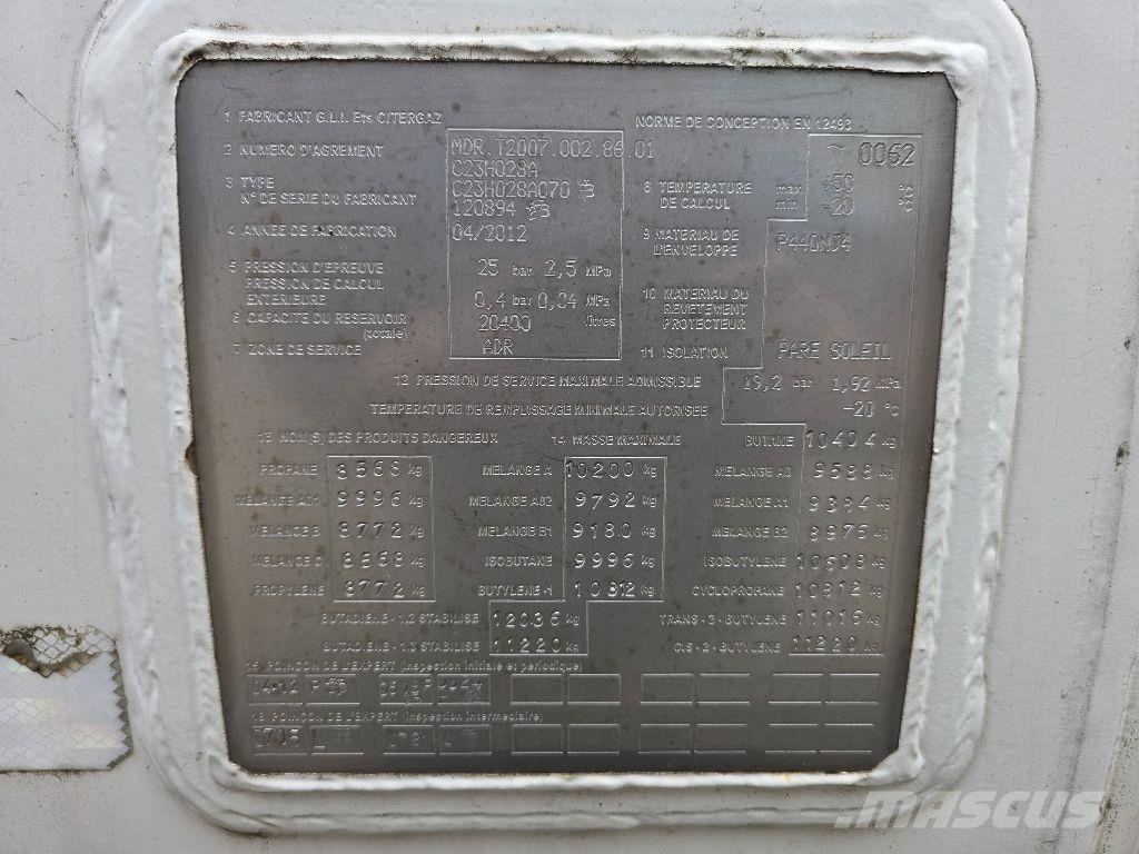 MAN TGM 18.250 GAS / LPG Цистерна