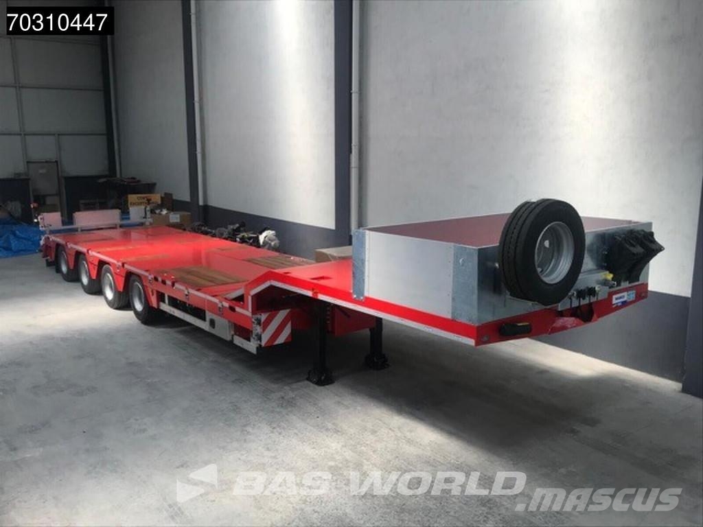  DONAT NEW 1x Liftaxle 2xSteering Axle Raskeveo poolhaagised