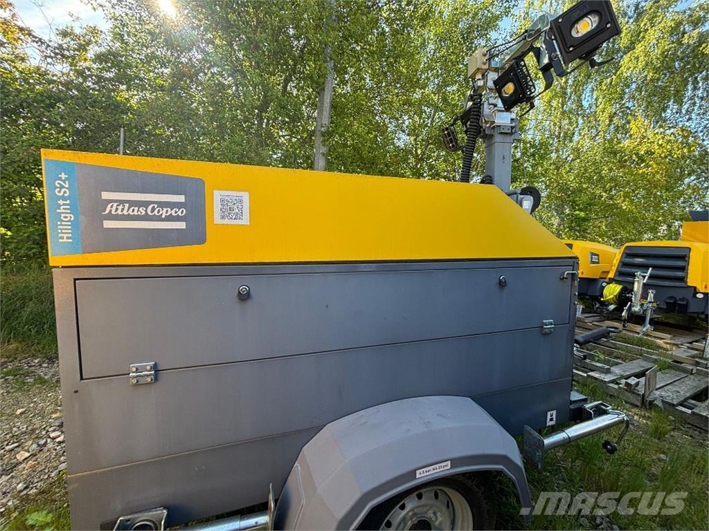 Atlas Copco AC Generator HiLight S2+ Osvetľovacie stožiare