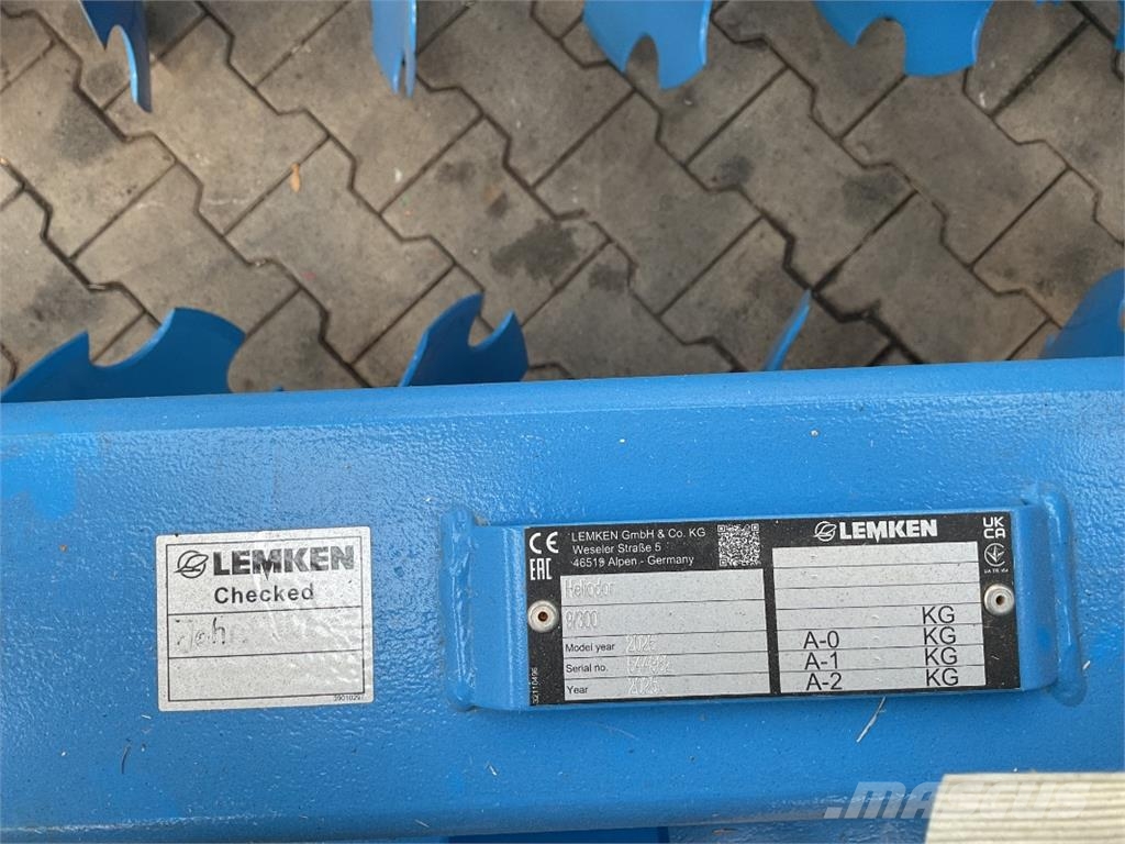Lemken Heliodor 9/300 Schijveneggen