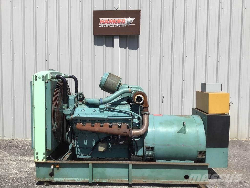 Detroit Diesel 12V71 7123-7305 GENERATOR 438KVA USED Diesel Generators