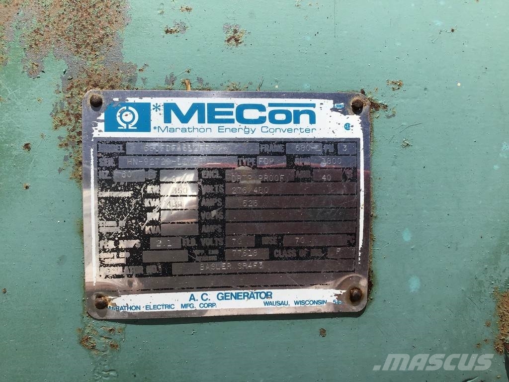 Detroit Diesel 12V71 7123-7305 GENERATOR 438KVA USED Diesel Generators
