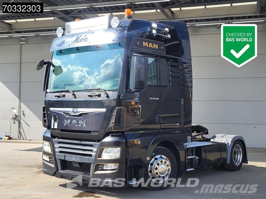 MAN TGX 18.460 TGX 4X2 Mega XXL 2xTanks Hebesattel Nav Ťahače