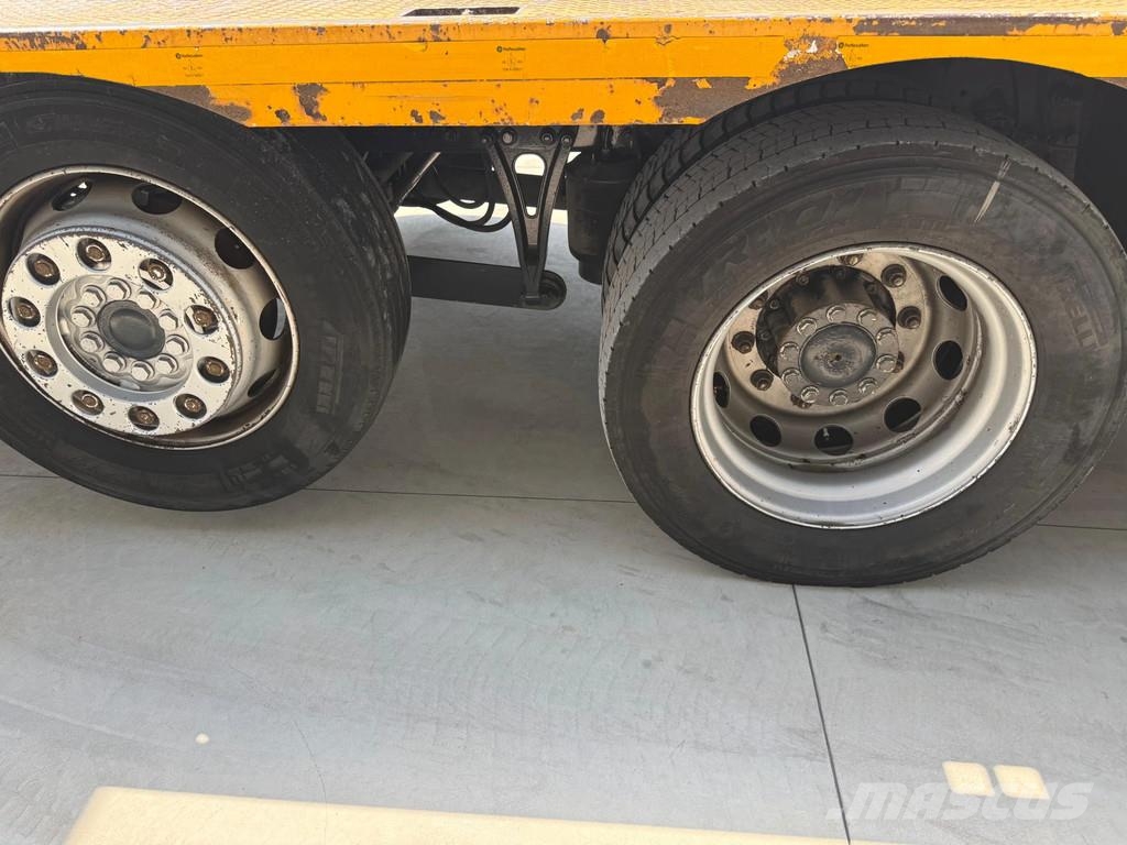 Mercedes-Benz Axor 2536 Tieflader + Rampen 6x2 Euro5 차량 수송차
