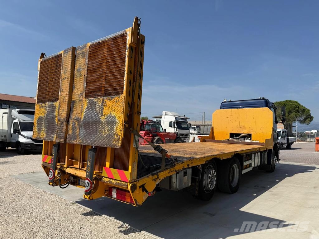 Mercedes-Benz Axor 2536 Tieflader + Rampen 6x2 Euro5 차량 수송차