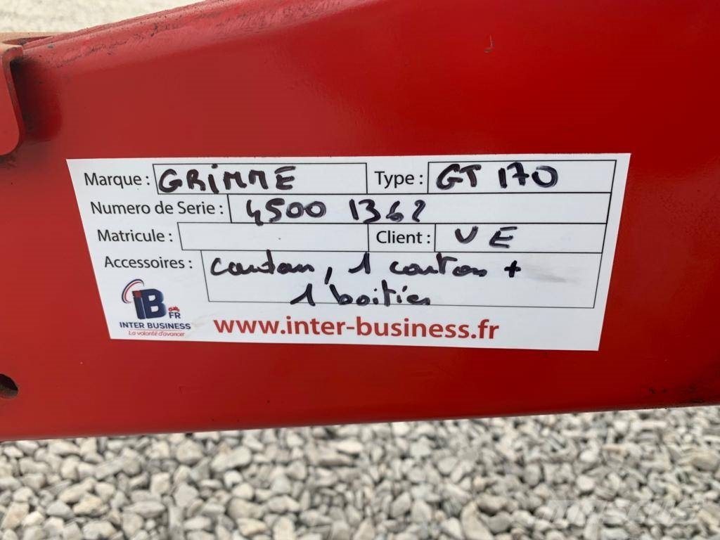 Grimme GT 170 Haulm toppers