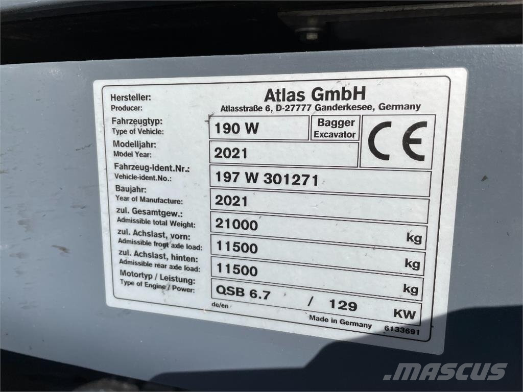 Atlas 190W Kmetijstvo - drugo