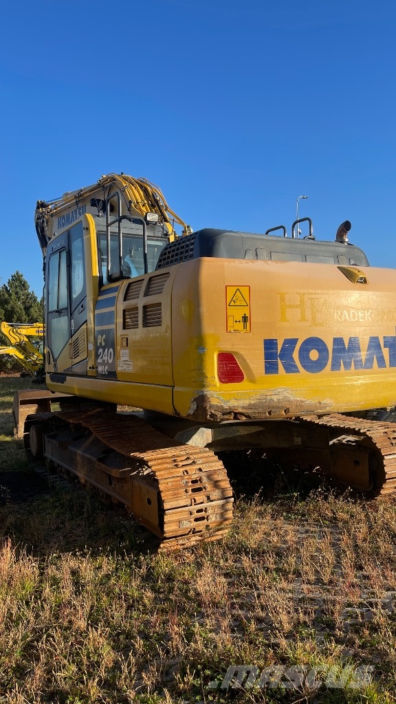 Komatsu PC 240 NLC-10 Kāpurķēžu ekskavatori