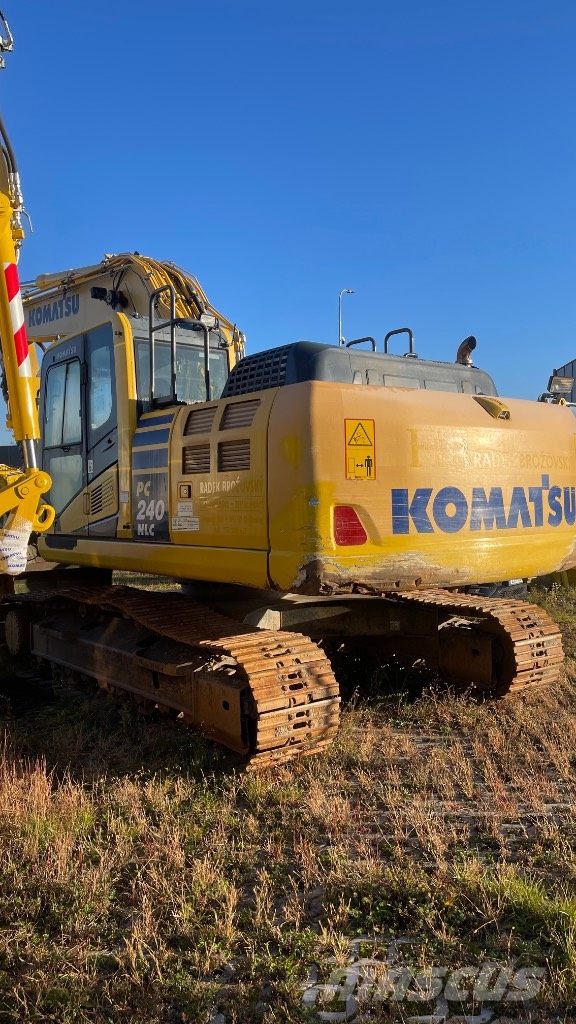 Komatsu PC 240 NLC-10 Kāpurķēžu ekskavatori