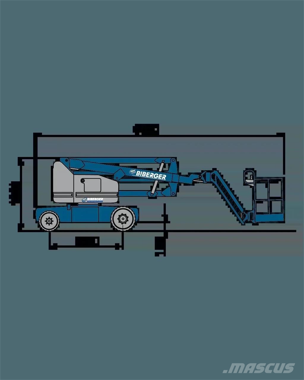 Genie Z40NRJ Nacele cu brat articulat