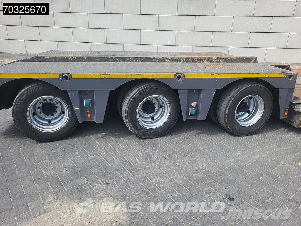 Nooteboom Extendable Remote 3xSteering Gooseneck Semi-trailer blokvogn