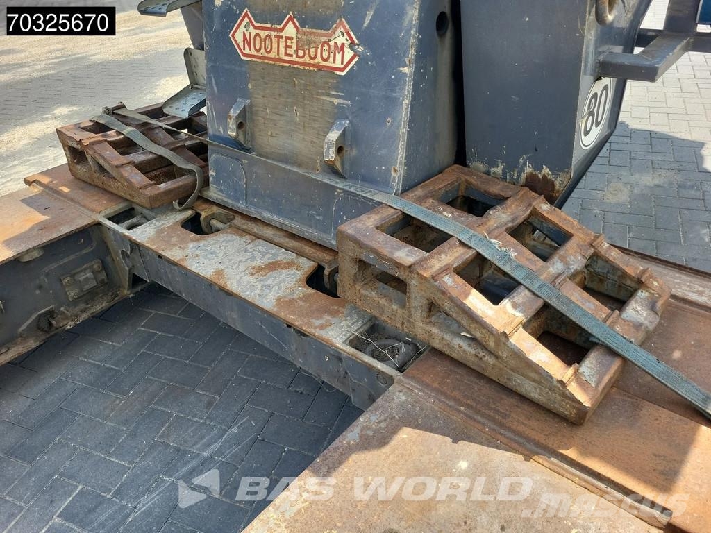 Nooteboom Extendable Remote 3xSteering Gooseneck Puoliperävaunulavetit