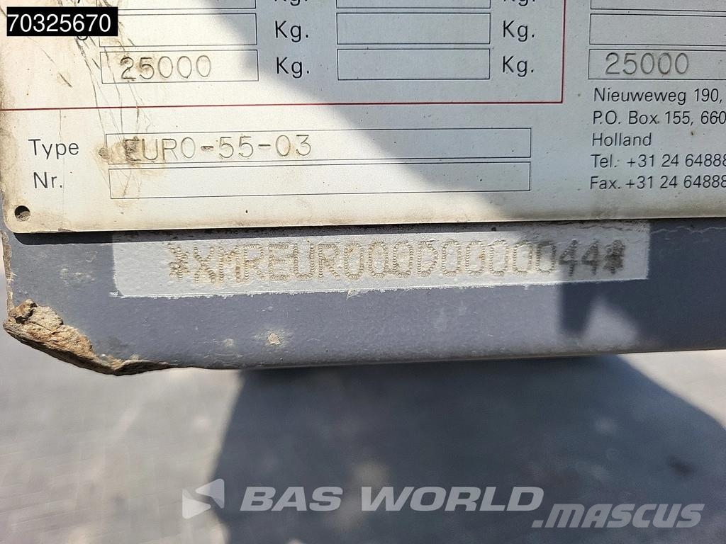 Nooteboom Extendable Remote 3xSteering Gooseneck Puoliperävaunulavetit