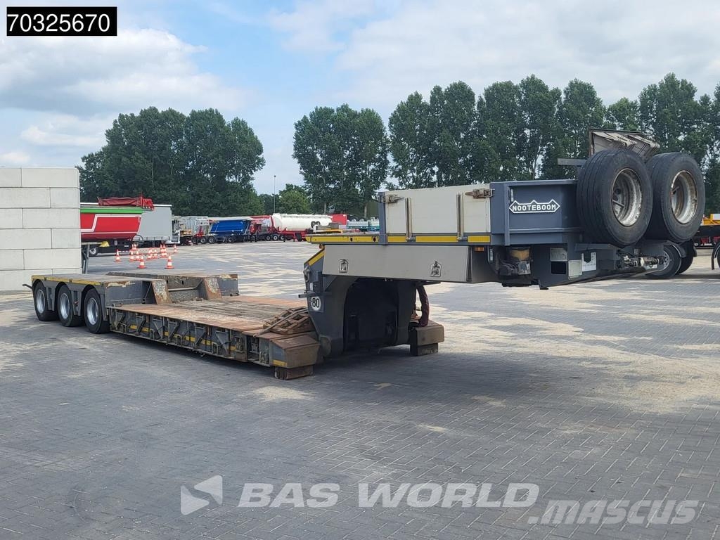Nooteboom Extendable Remote 3xSteering Gooseneck Puoliperävaunulavetit