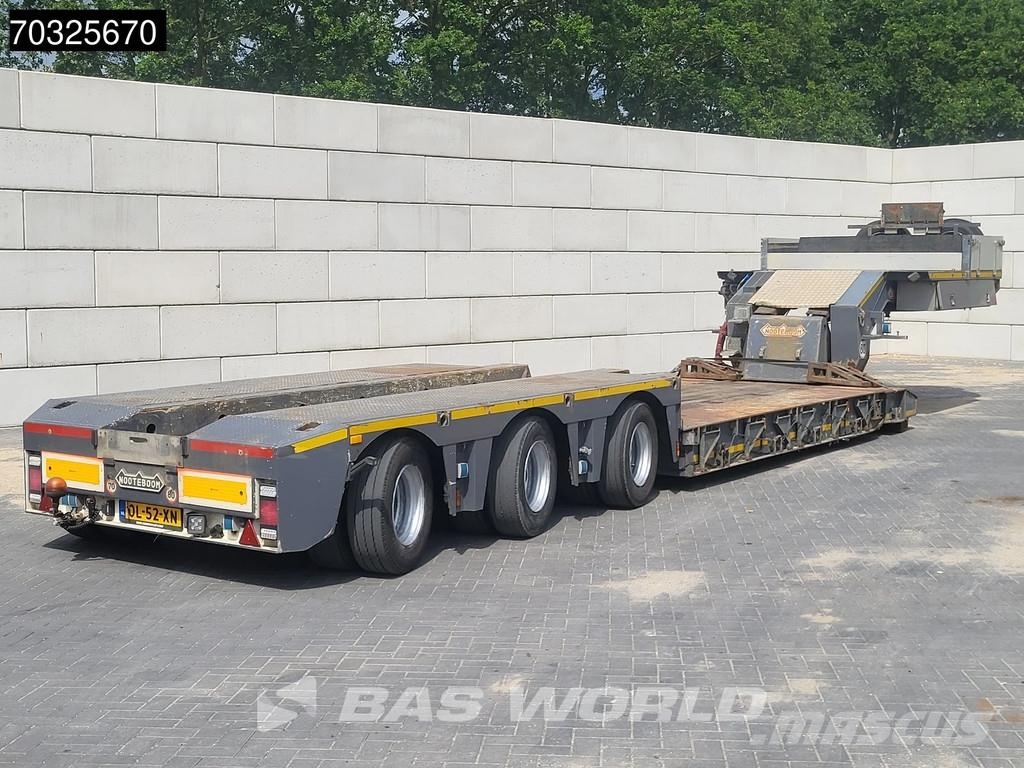 Nooteboom Extendable Remote 3xSteering Gooseneck Puoliperävaunulavetit