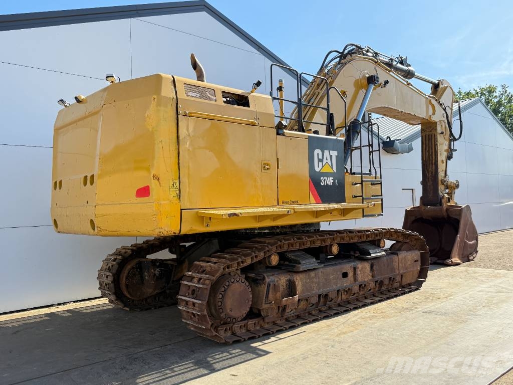 CAT 374FL - Automatic Greasing / Rear + Side Camera Rupsgraafmachines