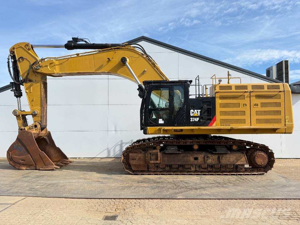 CAT 374FL - Automatic Greasing / Rear + Side Camera Rupsgraafmachines