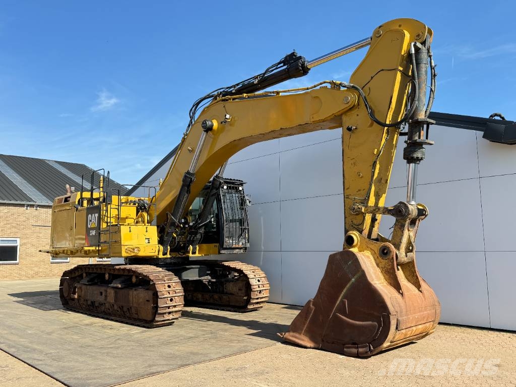 CAT 374FL - Automatic Greasing / Rear + Side Camera Rupsgraafmachines