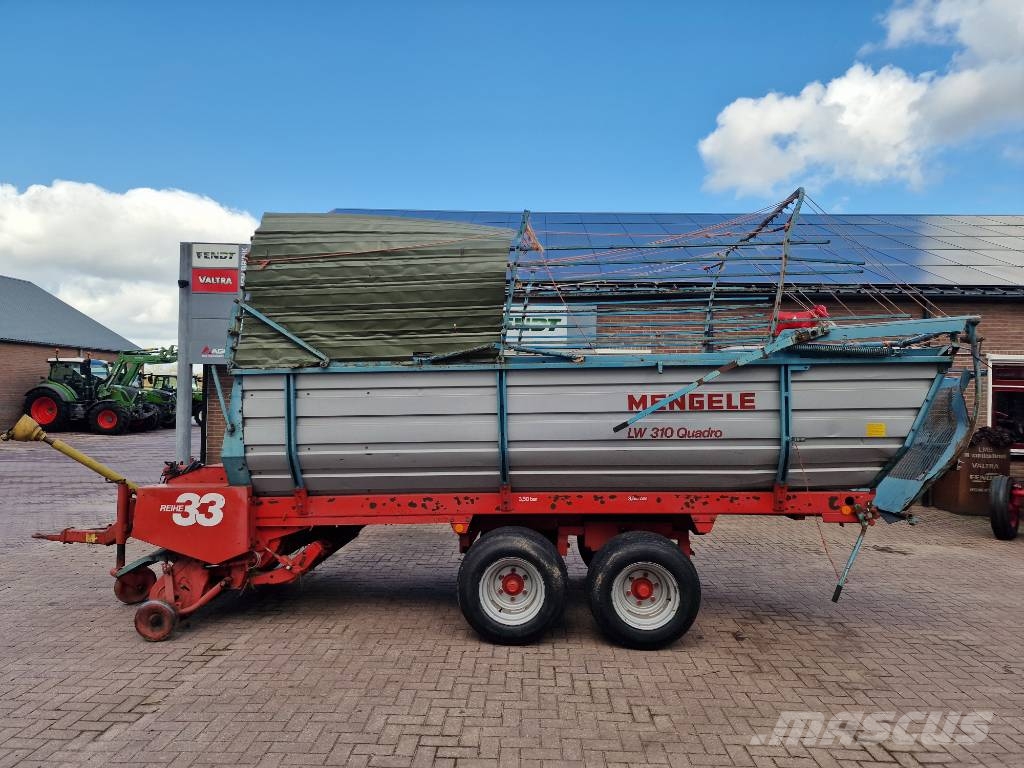 Mengele LW 310 Quadro Self loading trailers