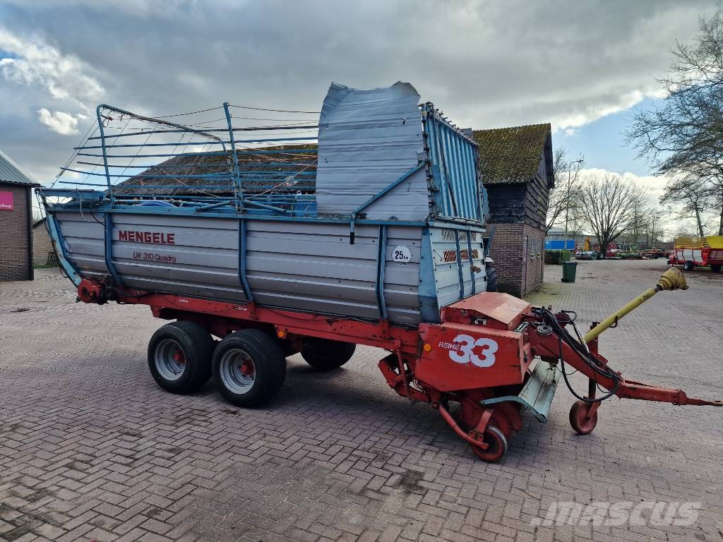 Mengele LW 310 Quadro Self loading trailers
