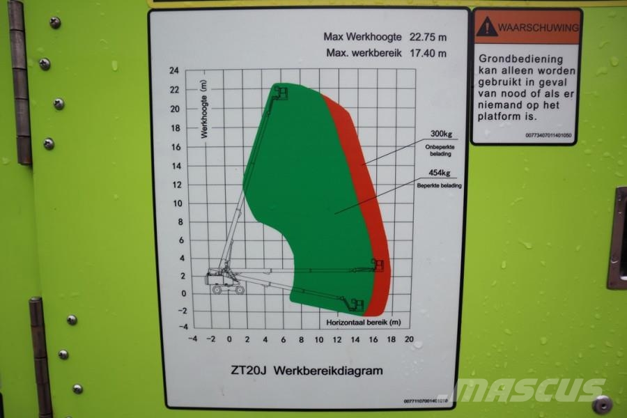 Zoomlion ZT20J Valid inspection, *Guarantee! Diesel, 4x4x4 Teleskooppipuominostimet