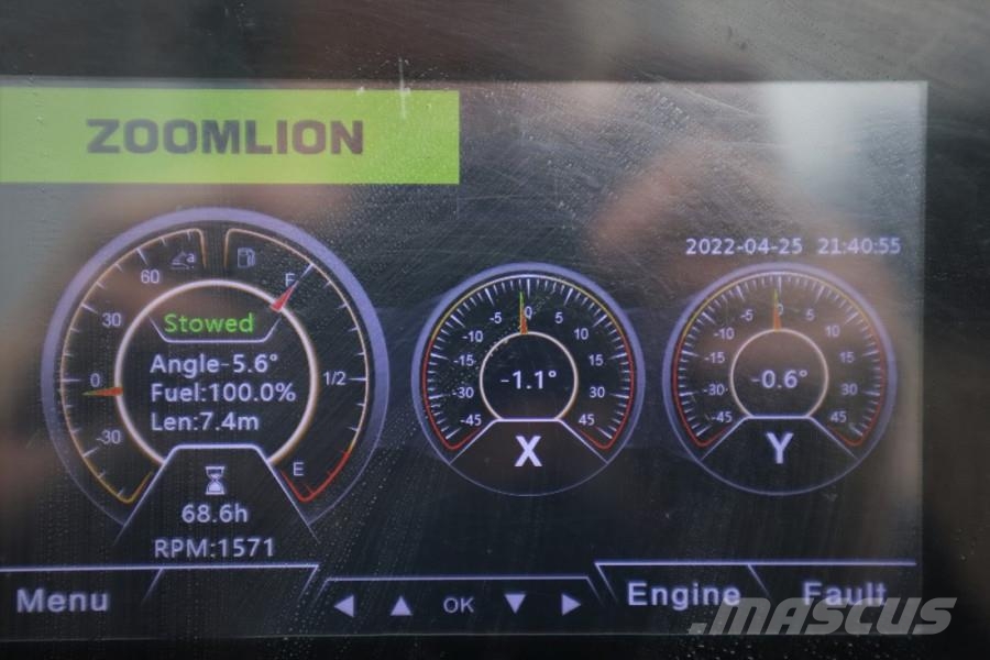 Zoomlion ZT20J Valid inspection, *Guarantee! Diesel, 4x4x4 Teleskooppipuominostimet