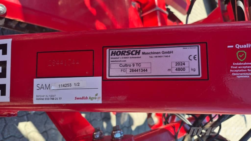 Horsch Cultro 9 TC Overige grondbewerkingsmachines en accessoires