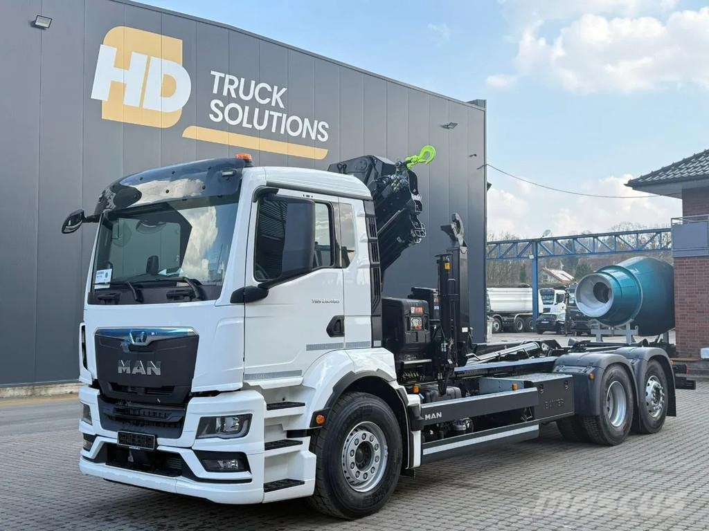MAN TGS 26.480 MAN TGS 26.480 6x2 Hiab 228-4 MultiLift Hook lift trucks