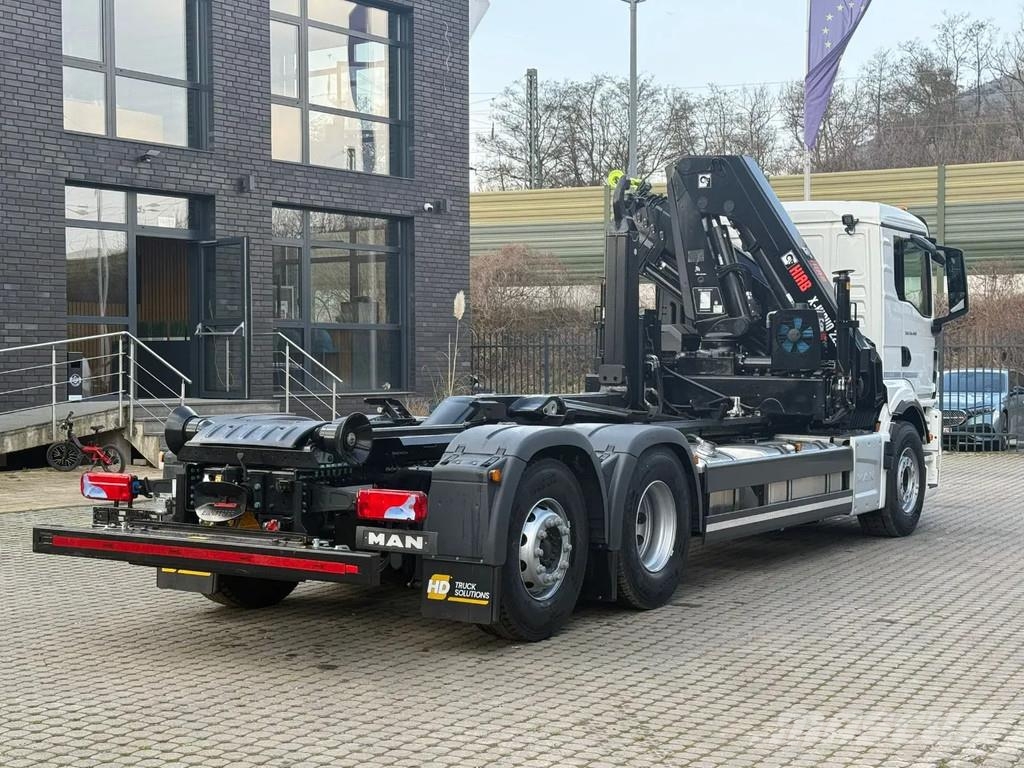 MAN TGS 26.480 MAN TGS 26.480 6x2 Hiab 228-4 MultiLift Hook lift trucks